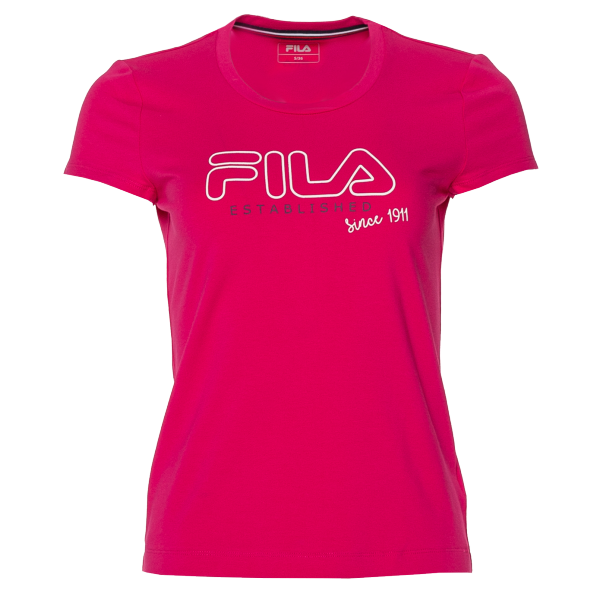Ženska majica FILA T-Shirt Svenja z udobnim krojem in prepoznavnim FILA dizajnom. Modna majica za prosti čas, vsakodnevno nošenje in sproščen športno-casual videz.