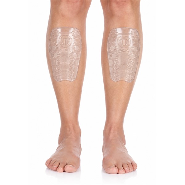 Anatomsko oblikovani golenski ščitniki SIDAS Shin Protect Evo z 2,5 do 4 mm debelim gelom za udobnejše smučanje.