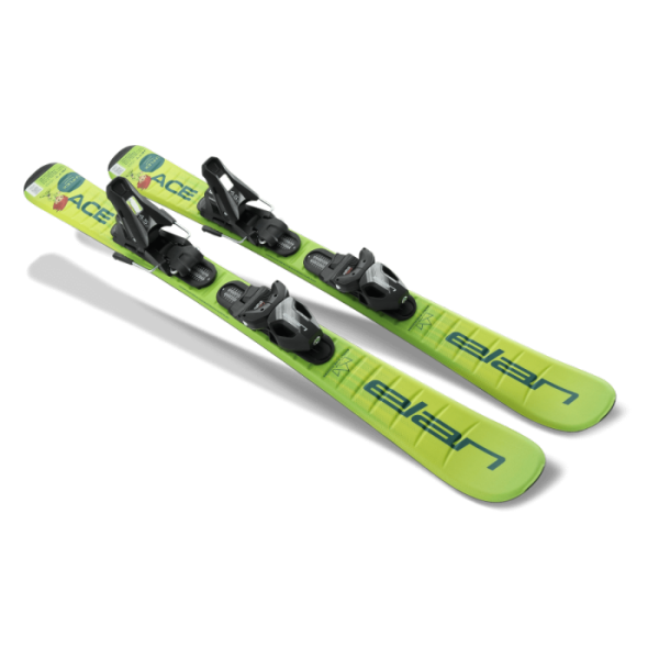 The Jett ski is equipped with the most innovative technology for young skiers. Elan's patented U-Flex solution allows children to bend the skis completely, enabling them to master the more challenging aspects of skiing much faster.