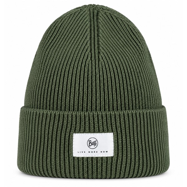 Originalna pletena kapa BUFF® Knitted Beanie Drisk Silversage iz 100 % organskega bombaža. Mehka, zračna in udobna kapa v sodobnem sivkasto zelenem odtenku, primerna za jesenske sprehode, milejše zimske dni in vsakodnevno uporabo.