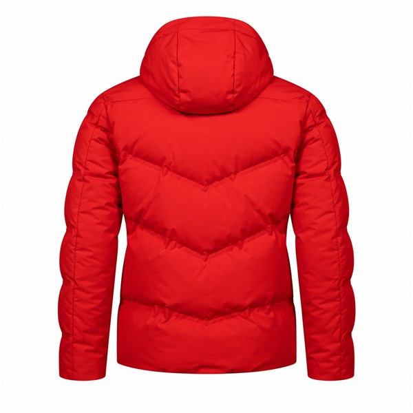 Men's HALTI Nordic Arcty II Red ski jacket in an attractive red color E65 Halti Red. Advanced seamless bonded insulation construction Microtherm Arcty, Microtherm Thermofill insulation from 100% recycled polyester, and water-repellent X-Welded material provide effective protection against cold and moisture. The jacket has a water column of 15,000 mm, breathability 15,000 g/m²/24 h, detachable hood, vent openings, water-repellent zippers, and internal snow protection.