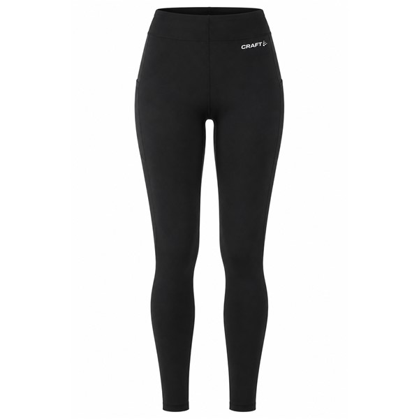 Originalne moške funkcionalne športne pajkice CRAFT Essence Tights 3 M Black v črni barvi. Gladka in raztegljiva jersey tkanina iz 75 % recikliranega poliamida in 25 % elastana zagotavlja udobje in svobodo gibanja med intenzivnimi treningi. Elastičen pas z nastavljivo vrvico, dva večja zunanja žepa za telefon ter manjši notranji žep za kartico ali ključ zagotavljajo praktično funkcionalnost pri teku in drugih športnih aktivnostih.