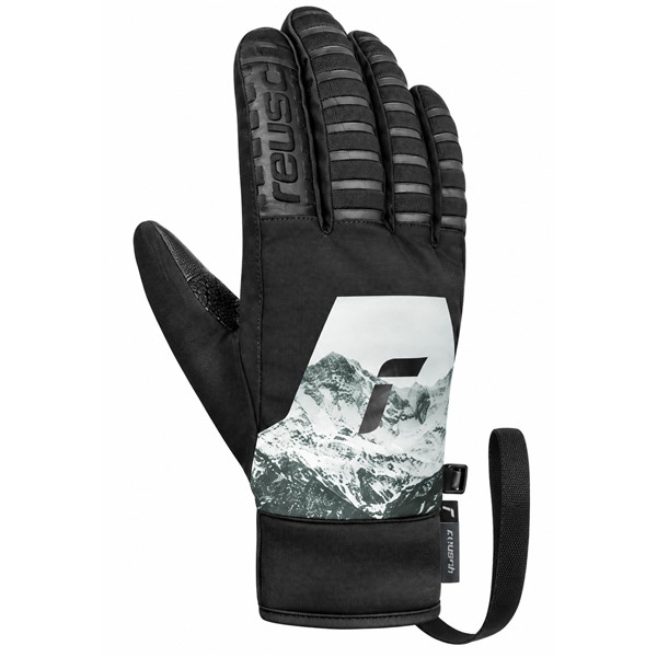 Tople in nepremočljive freeride rokavice Reusch Raptor z zračno membrano R-TEX® XT, zaslonsko funkcijo Touch-Tec™ ter trakom Storm Leash.