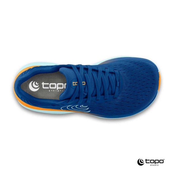 Doživite prelomno udobje tekaških copat Topo Athletic, model Atmos. Naš prvi model z največ blaženja doslej združuje maksimalno blaženje z našim unikatnim prileganjem stopalu.