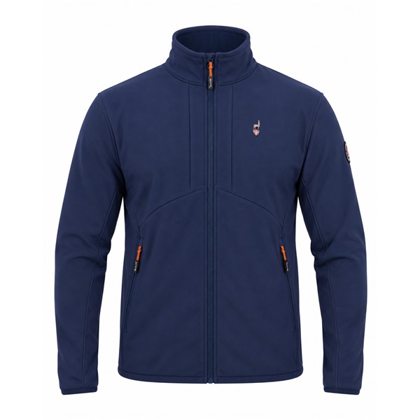Moški midlayer AULP ELBIN NAVY v elegantni temno modri barvi združuje dvoslojno raztegljivo tkanino Double-Faced Stretch, udobno prileganje, svobodo gibanja, celotno sprednjo zadrgo in dva praktična žepa z zadrgo. Funkcionalna moška flis jopica je primerna kot srednji sloj za smučanje, pohodništvo in druge športne aktivnosti na prostem.