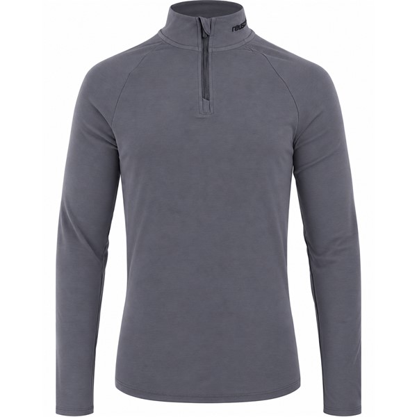 Moški bombažni smučarski puli REUSCH TED DARK GREY v elegantni temno sivi barvi. Mehka kosmatena bombažna tkanina iz 95 % bombaža in 5 % elastana, dvojni ovratnik ter kakovostna kratka zadrga zagotavljajo udobje, toploto in svobodo gibanja pri smučanju ter drugih zimskih aktivnostih.