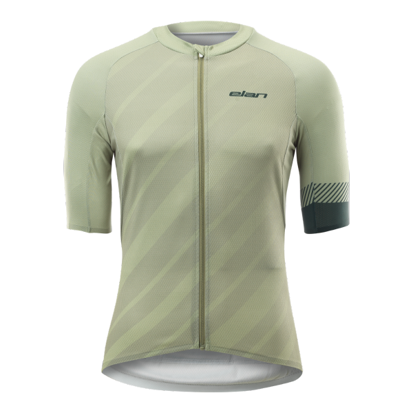 Pripravite se na popolno udobje in odličen videz na kolesu z Elanovo kolesarsko majico! Lahka in zračna tkanina odlično odvaja vlago, oprijet kroj in žepi z zadrgo pa zagotavljajo udobje in praktičnost.