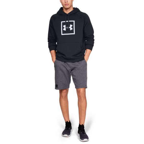 Moški pulover UA RIVAL FLEECE LOGO HOODIE
