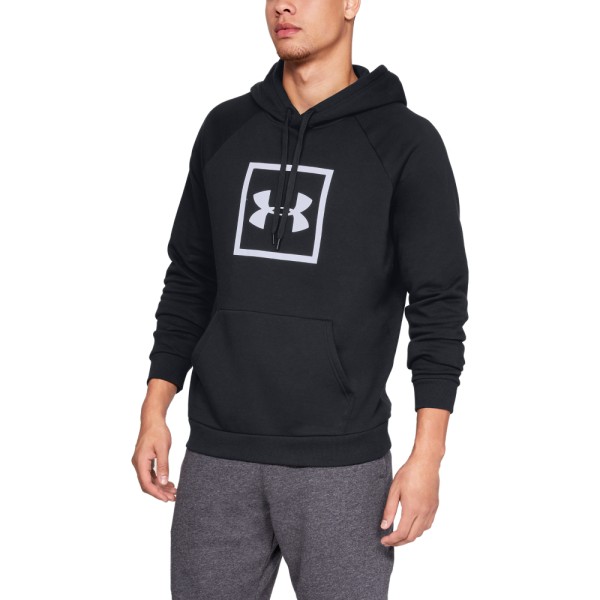 Moški pulover UA RIVAL FLEECE LOGO HOODIE