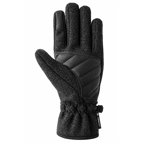 Multifunkcijske rokavice REUSCH TRIGLAV Touch Tec v črni barvi BLACK s tehnologijo TOUCH-TEC za upravljanje zaslonov na dotik, zaščito STORMBLOXX pred vetrom, ojačanimi predeli dlani za izboljšan oprijem, nastavljivimi zapestnimi manšetami in odsevnimi elementi. Primerne za pohodništvo, nordijsko hojo, sprehode in različne aktivnosti na prostem.