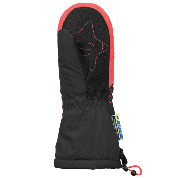 Otroške smučarske rokavice REUSCH MAXI R-TEX® XT MITTEN ČRNE/RDEČE