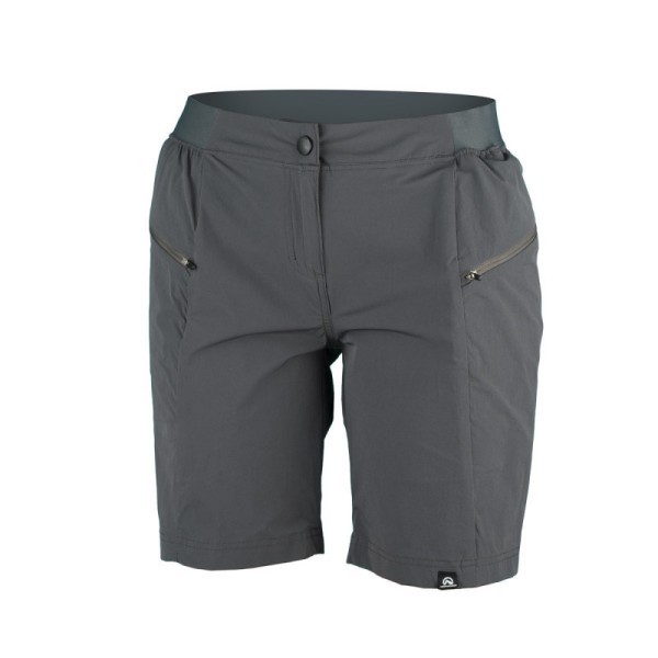 Ženske kratke pohodne hlače NORTHFINDER VINJA so lahke pohodniške kratke hlače zasnovane za spomladanske in poletne športne aktivnosti. Izdelane iz zelo prilagodljivega 4-smerni raztegljivega materiala, ki skrbi za udobje in neovirano gibanje.