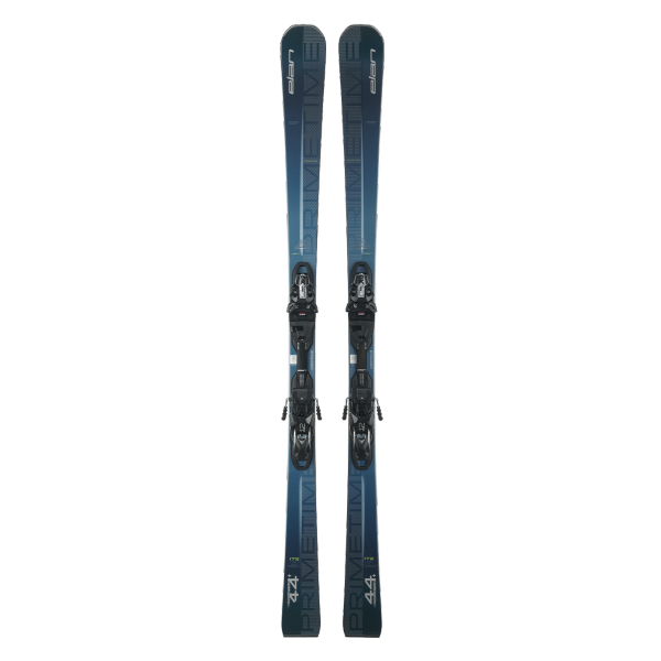 Enjoy greater support and balance with the Primetime 44 skis, designed on a wider platform for easy accessibility, maximum agility, and confident, inspiring skiing.