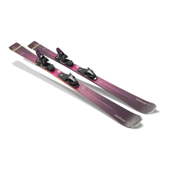 Ženske smuči Elan Primetime N°4  W (25/26) združujejo širšo platformo, Mono Ti ojačitev in odličen oprijem robnikov za popolno ravnotežje med udobjem, stabilnostjo in odzivnostjo. Idealne za samozavestne smučarke na urejenih progah.