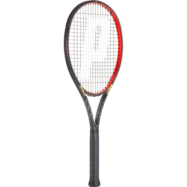 Due to its lighter weight of 280 g, this Beast 100 is suitable for beginners or intermediate players looking for a strong racket that offers enough spin potential to maintain powerful shots in the game.