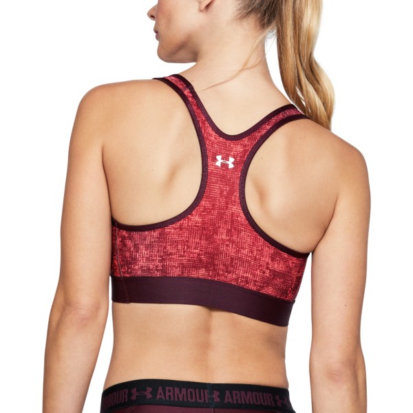 Women's UA ARMOUR MID PRINTED Bra