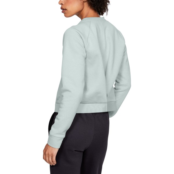 Women's Sweater UA RECOVERY FLEECE SCRIPT CREW