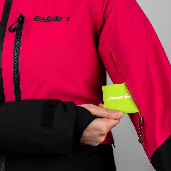 Women's Ski Jacket ELAN ROGLA PINK