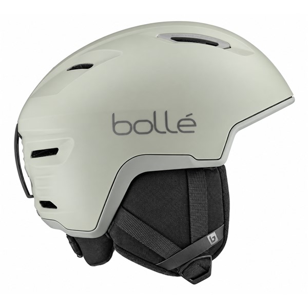 Lahka smučarska čelada BOLLÉ ATMOS PURE Argil Matte s sistemom Click-To-Fit in devetimi prezračevalnimi odprtinami.