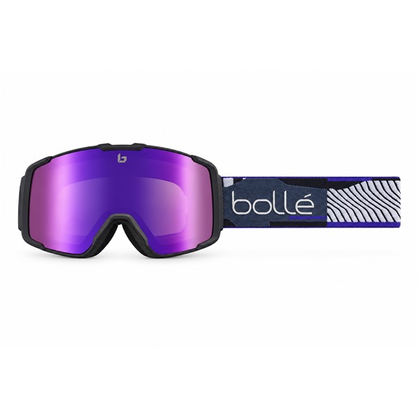 Smučarska očala BOLLÉ CERRO OFFTRACK PURPLE MATTE – COSMIC PURPLE CAT. 2 v elegantni mat vijolični barvi. Leča kategorije 2 s prepustnostjo svetlobe VLT 24 %, tehnologija Superior Light Filter, 100 % UV-zaščita, dvojna leča, zaščita proti rošenju in prezračevanje Flow-Tech® zagotavljajo udobje ter jasen pogled med smučanjem in deskanjem na snegu.