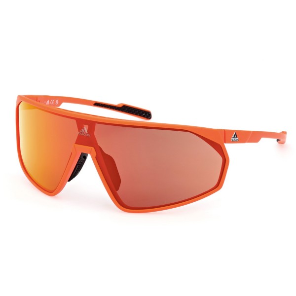 Adidas Sport SP0074 43L so športna sončna očala zanesljivega oblikovanja, ki so del prestižne adidas sport kolekcije. Njihov oranžen okvir in šipca zagotavljata izjemen slog in vidno prepoznavnost med aktivnostmi, kot sta tek ali kolesarstvo. 