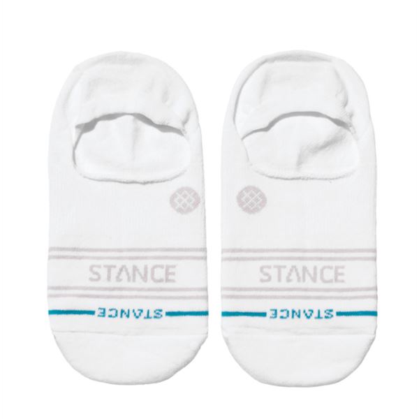 Stance Vital No Show Light White 3 Pack – bele nizke (no show) športne nogavice v lahki izvedbi, ki ostanejo skrite v obutvi in zagotavljajo udobje, zračnost ter vsakodnevno uporabnost.