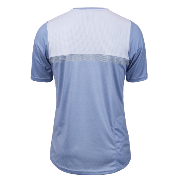 Ženska kolesarska majica Elan Bike v vijolični barvi, udobna, zračna in primerna za poletno kolesarjenje