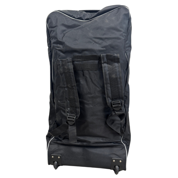 Torba na kolesih ELAN za kajak - prostorna in praktična nahrbtnik na kolesih, idealna za napihljive kajake ali SUP-e. Enostavno prenašanje vaše vodne opreme za udobne vodne pustolovščine.