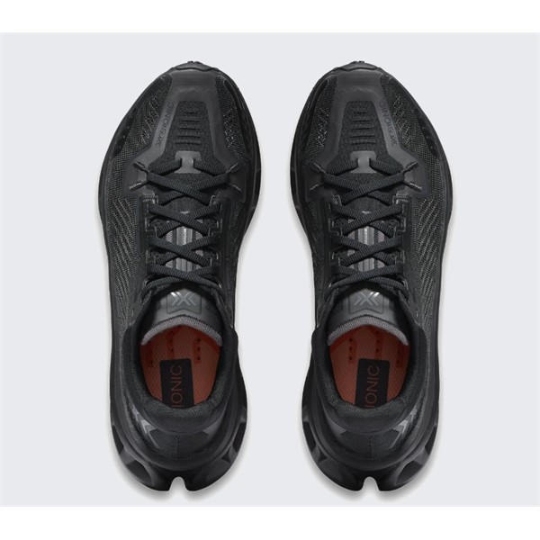 Črne unisex trail tekaške superge X-BIONIC TERRASKIN X03 X Black Rhino Grey z Vibram MegaGrip podplatom