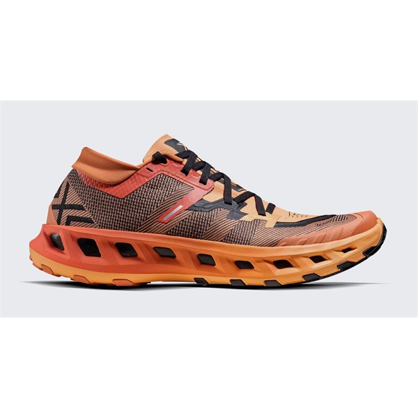 Roza unisex trail tekaški copati X-BIONIC TERRASKIN X02 Dusty Rose Fresh Peach z Vibram MegaGrip podplatom