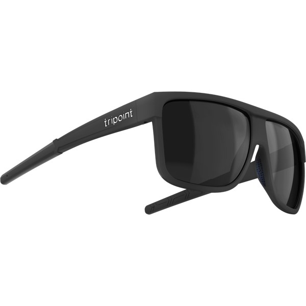 Športna sončna očala TRIPOINT SPORTGLASSES 004 Rajka Matt Black z lahkim okvirjem za tek, kolesarjenje in aktivnosti na prostem.