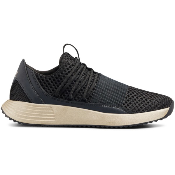 Women's UA BREATHE LACE X NM sneakers are extremely lightweight, comfortable, and made of stretchy material that hugs the foot. The stretchy mesh upper provides a light and breathable feel. Suitable for everyday use in spring and summer days.