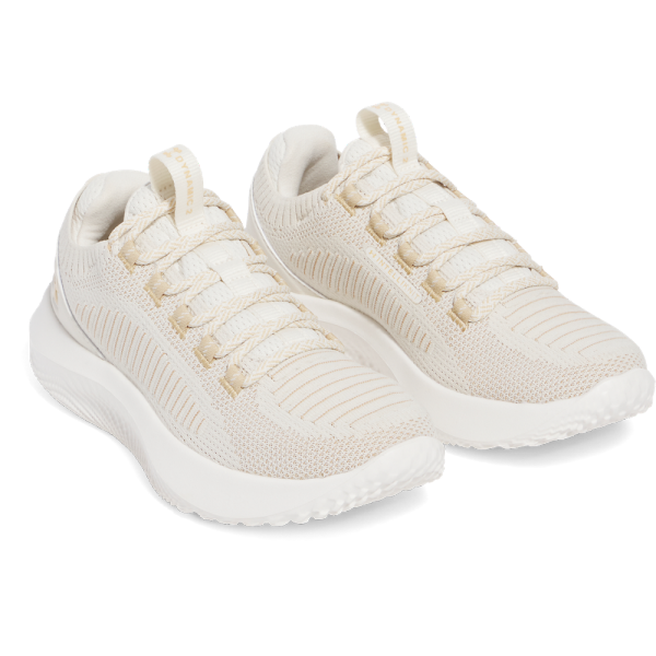 Under Armour W DYNAMIC 2 (model 3028077-279) je vrhunska ženska športna obutev, zasnovana za optimalno udobje in zmogljivost pri različnih treningih. Z elegantnim dizajnom in izjemno oporo zagotavlja odličen oprijem in vzdržljivost na različnih površinah.