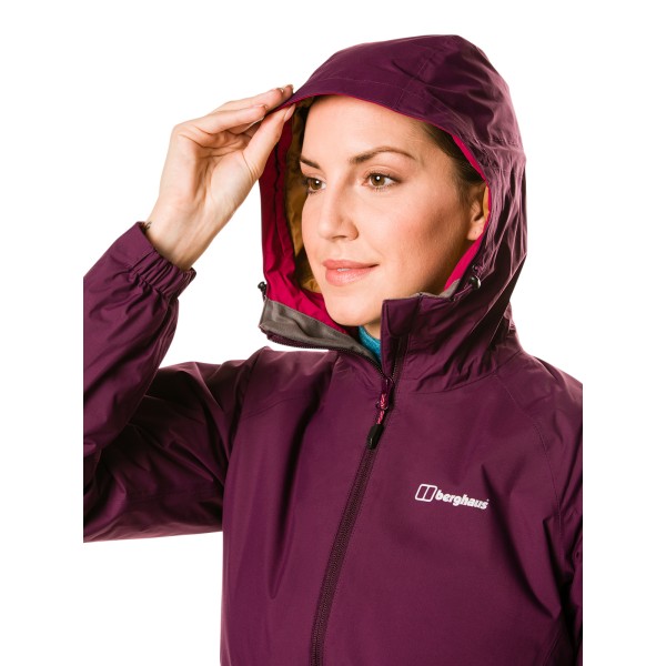 Berghaus Hydroloft ženska jakna je visokokakovostna jakna, ki uporablja tehnologijo Hydroshell za vodoodpornost in zračnost. Podložena je, kar zagotavlja dodatno toploto in udobje.