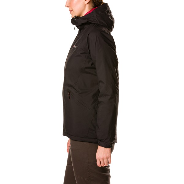 Berghaus Hydroloft ženska jakna je visokokakovostna jakna, ki uporablja tehnologijo Hydroshell za vodoodpornost in zračnost. Podložena je, kar zagotavlja dodatno toploto in udobje.