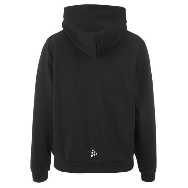Ženska jopica Craft Community 2.0 FZ Hoodie W je udobna in mehka športna jopica z zadrgo po celotni dolžini. Izdelana je iz kakovostnega materiala, ki nudi prijeten občutek na koži in dobro zračnost. Primerna je za vsakodnevno nošenje, prosti čas, sprehode in lahke športne aktivnosti, saj združuje funkcionalnost in sproščen športni videz.