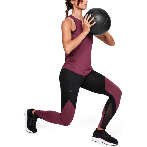 Ženska majica UA Rush Tank je zasnovana za športnice, ki želijo izkoristiti vsak gib. Izdelana s tehnologijo UA RUSH, ki pretvarja energijo telesa v izboljšano zmogljivost, nudi odlično zračnost, udobje in oprijeto prileganje