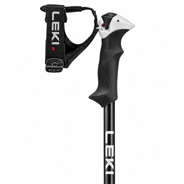 Lahke ženske smučarske palice LEKI Stella S z ročajem Trigger S SL, nastavljivim trakom in konico Ice Tip.