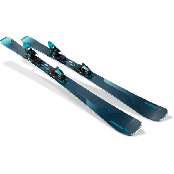 The ELAN Wildcat 82 CX women's skis - master all terrains with all-mountain performance and dynamic character. The Amphibio Truline W technology ensures stability in every turn, boosting confidence and promoting dynamic skiing.