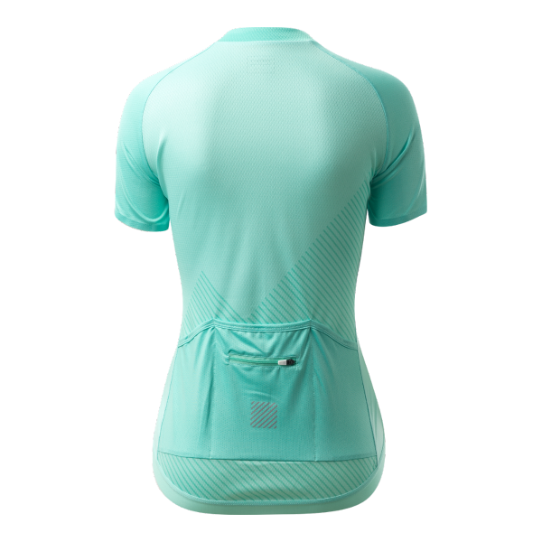 Pripravite se na popolno udobje in odličen videz na kolesu z Elanovo kolesarsko majico! Lahka in zračna tkanina odlično odvaja vlago, oprijet kroj in žepi z zadrgo pa zagotavljajo udobje in praktičnost.