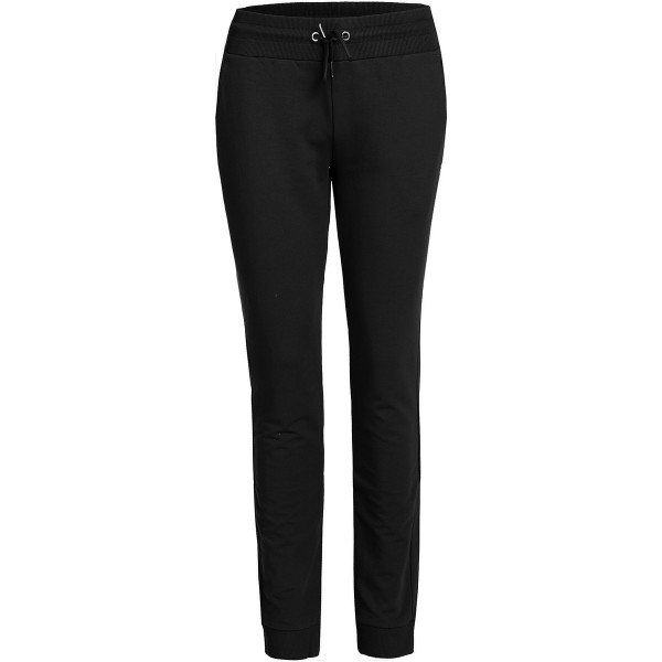 Women's long pants FILA IDA have a wide elastic waistband with a drawstring, two side pockets, and a smaller logo on the left side. They are very comfortable and fit the body perfectly. They are characterized by comfortable material and quality workmanship.