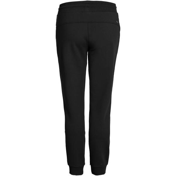 Women's long pants FILA IDA have a wide elastic waistband with a drawstring, two side pockets, and a smaller logo on the left side. They are very comfortable and fit the body perfectly. They are characterized by comfortable material and quality workmanship.