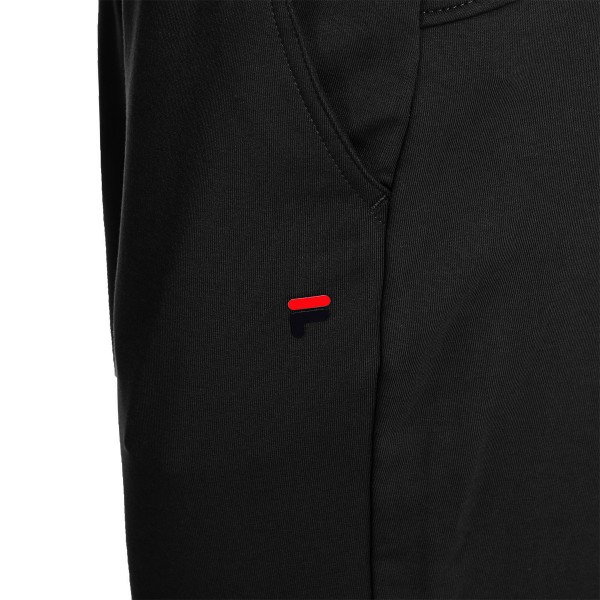 Women's long pants FILA IDA have a wide elastic waistband with a drawstring, two side pockets, and a smaller logo on the left side. They are very comfortable and fit the body perfectly. They are characterized by comfortable material and quality workmanship.