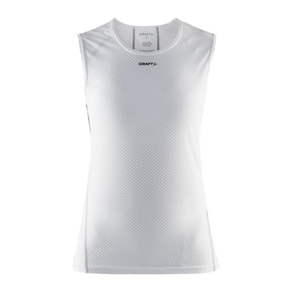 Ženska športna majica brez rokavov CRAFT COOL MESH SUPERLIGHT je super lahka mrežasta majica brez rokavov iz segmenta aktivnega perila, ki ponuja vrhunsko zračenje in hlajenje med intenzivnimi vadbami v vročih pogojih.