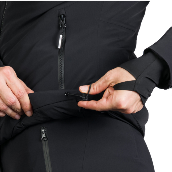 Ženska smučarska jakna NORTHFINDER DEBBY združuje raztegljiv 10K/10K material, izolacijo PrimaLoft® Eco Black in RECCO® varnostni sistem. Elegantna, topla in vodoodporna izbira za zahtevne smučarke.