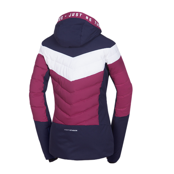 Ženska smučarska jakna NORTHFINDER IDA združuje moderen dizajn, 10K/10K vodoodporno zaščito in toplo sintetično izolacijo. Snežni pas, fiksna 3D kapuca in PFC-free obdelava za popolno udobje na smučišču.