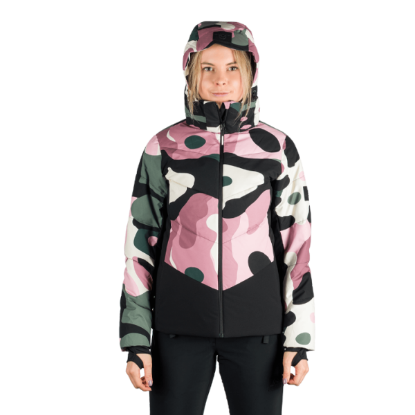 Odkrij NORTHFINDER KAYLEIGH – žensko smučarsko jakno z membrano 10.000 mm, toplo izolacijo in elegantnim videzom. Idealna za smučanje in zimske dni.