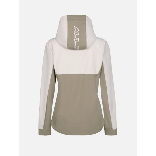 Ženska softshell jakna AULP TAMIA v kaki barvi nudi zanesljivo zaščito pred vetrom, mehko micropolar podlogo in popolno svobodo gibanja. Snemljiva kapuca, nastavljiv rob in odsevni detajli za outdoor aktivnosti v vseh razmerah.