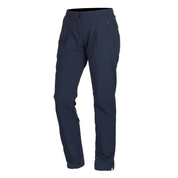 The NORTHFINDER BRITTANY women's hiking pants with a simple cut are extremely functional. Suitable for use in the colder months of the year. High mobility, good breathability, and quality.