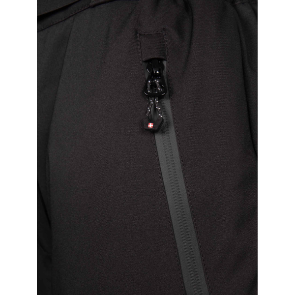 The women's ski pants AULP VIARY offer waterproof 10K/10K protection, taped seams, and snow gaiters for complete comfort on the snow. Adjustable waist and removable suspenders for an ideal fit.